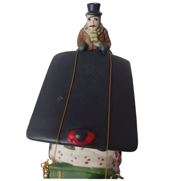 Dickens Collectables Vtg 1995 Horse-Drawn Carriage Christmas Figurine Decoration - Picture 8 of 12